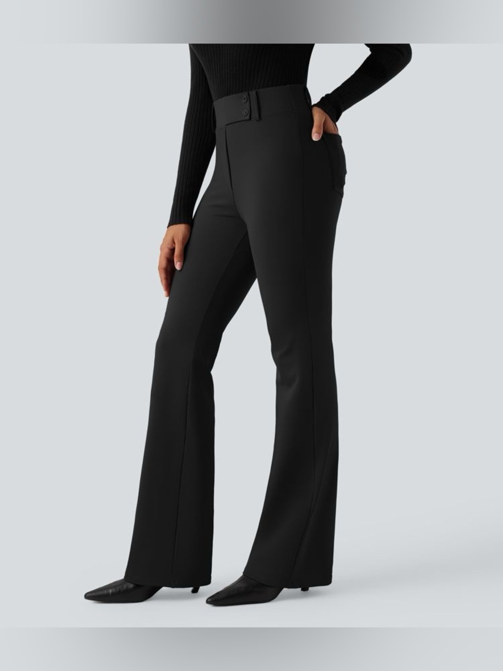 Halara Black Flare Pants